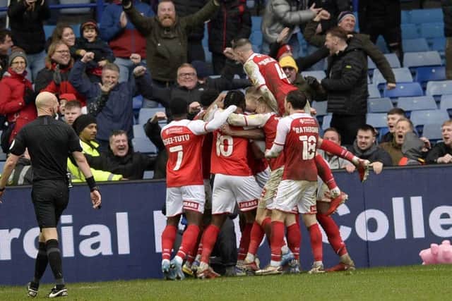 Rotherham United are currently top of League One.