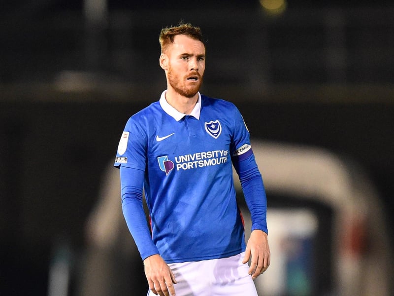 The skipper bagged his seventh goal of the season at Charlton. In the form of his Pompey career.