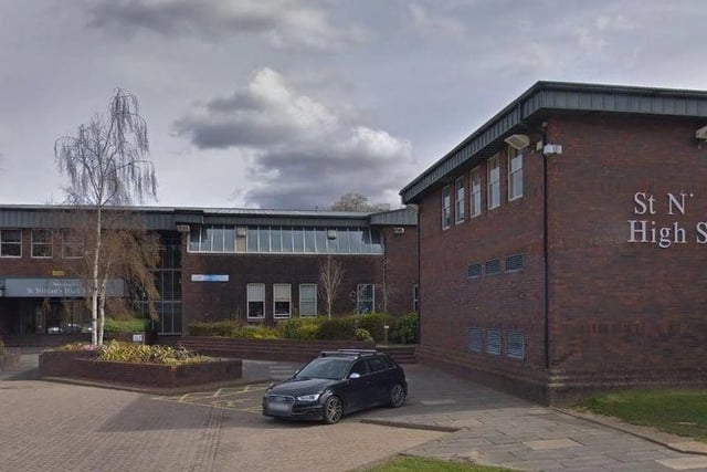 St Ninian's High School in Giffnock, East Renfrewshire, took fourth place after 72 per cent of pupils achieved five Highers