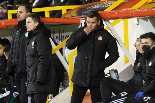 Aberdeen boss Stephen Glass claimed it was only his bench that were told not to speak to referee Willie Collum after the defeat to Celtic. The Dons boss felt aggrieved with the winning goal from Jota. Glass said: “He didn’t tell two managers he told one - maybe he has realised he has made a mistake.” (Various)