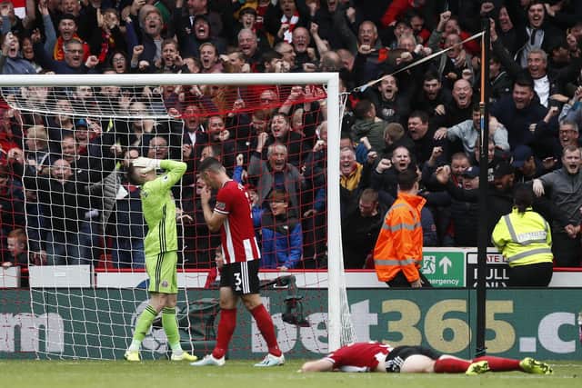Dean Henderson was unbelievable for Sheffield United but also made the odd error: Simon Bellis/Sportimage