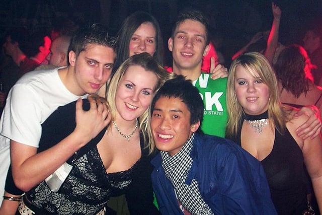 Partygoers at the Leadmill in 2005 - picture courtesy of the Leadmill