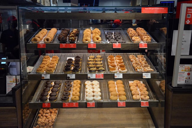 Some of the doughnuts on offer - which one are you going for?