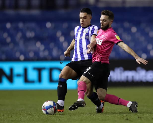 Graeme Shinnie of Derby County says they want to outdo Sheffield Wednesday. (Photo by George Wood/Getty Images)
