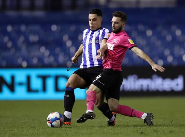Graeme Shinnie of Derby County says they want to outdo Sheffield Wednesday. (Photo by George Wood/Getty Images)