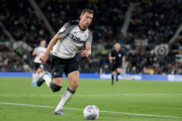 Derby County ace Krystian Bielik has revealed he's stepping up his recovery from a season-ending knee injury, and is back in the gym working hard ahead of next season. (Football League World). (Photo by Lewis Storey/Getty Images)
