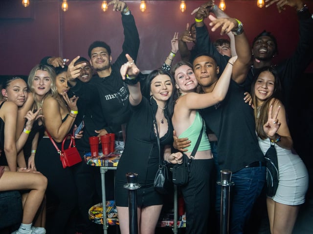 Freshers partying at The Astoria.