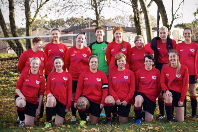 The Millstone Ladies Football Club are using the St Luke’s Hospice Home Run to help them get in shape for a return to the pitch.
