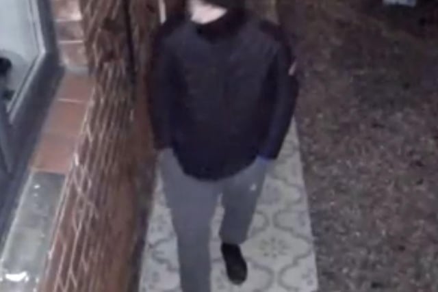 Police in Sheffield have released this image taken from CCTV, following a reported attempted burglary in the Ecclesfield area of the city and are asking anyone with information to come forward.
In an appeal launched on March 3, 2023, a spokesperson for South Yorkshire Police said: "At around 10.45pm on Sunday 5 February, it is reported that the occupants of a property in the Park Crescent area were alerted to movement outside via their home security system.
"The camera captured an individual, with their face covered and wearing dark clothing, appearing to force entry to the property via a window.
"The occupants turned the lights on, and the suspect fled the scene.
"Officers are keen to hear from anyone living in, or motorists driving through, the area who may have seen this individual or who may have information that could help the ongoing investigation. We also want to hear from anyone who can identify this individual."
Please contact us via webchat, online portal or by calling 101 quoting incident number 1051 of 5 February 2023. If you have any CCTV or video doorbell footage of this individual and wish to share it with our officers, you can email this to enquiries@southyorks.pnn.police.uk – quote the same incident number in the email subject line.

Access webchat and the online portal here.

Alternatively, if you would prefer not to give your personal details, you can stay anonymous and pass on what you know by contacting the independent charity Crimestoppers. Call their UK Contact Centre on freephone 0800 555 111 or complete a simple and secure anonymous online form at www.crimestoppers-uk.org