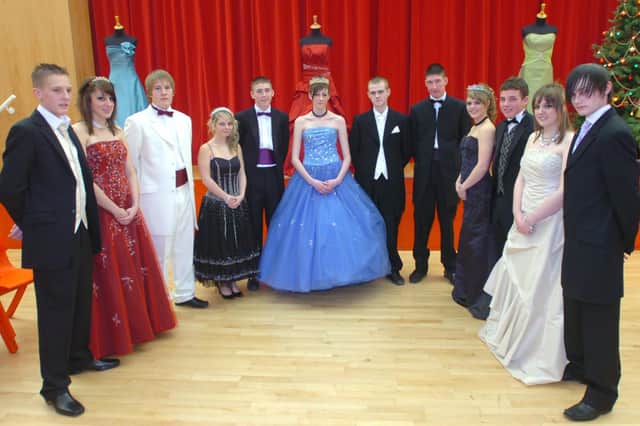 A photo from a 2007 fashion show by St Hild's pupils.