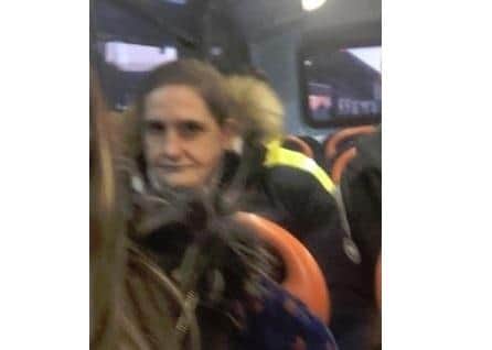 Do you recognise this woman? Officers want to speak to her after a teenager was allegedly held in a headlock on a bus.
