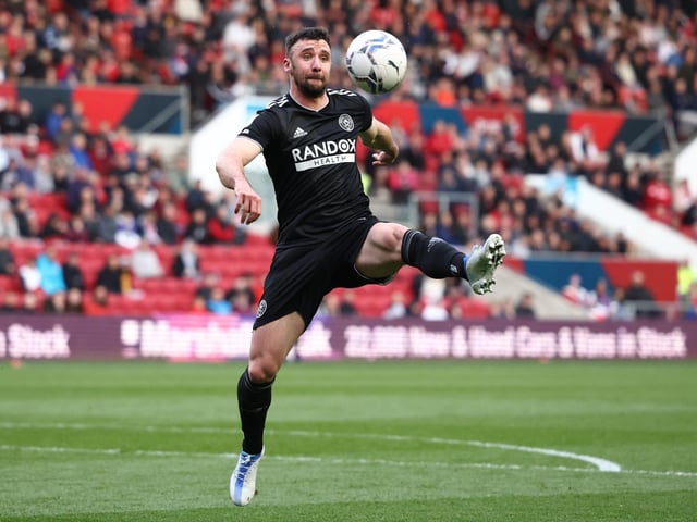 Was indebted to a great challenge by Robinson in the first half after Drameh beat him down the right, but did well in the second to time his tackle perfectly as City looked to break just after the Blades went ahead. Saw late appeals for a penalty waved away