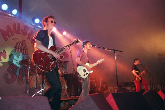 Longpigs at the Don Valley Bowl in 1997.