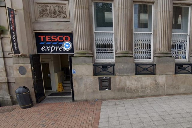 For those in need of a supermarket shop Tesco Express remains open, with fewer shoppers than the bigger stores.