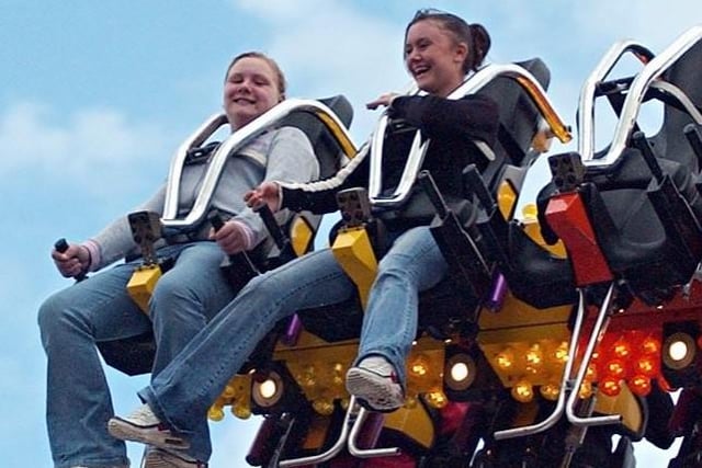 Were you pictured on a fairground ride?