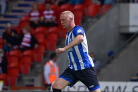 Lee Bullen was back in a Sheffield Wednesday shirt over the weekend for charity. (Andrew Kelly photography)