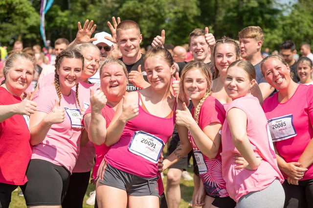 All the fun from the Race For Life Pretty Muddy 5k event in Graves Park, Sheffield, on June 10, 2023.