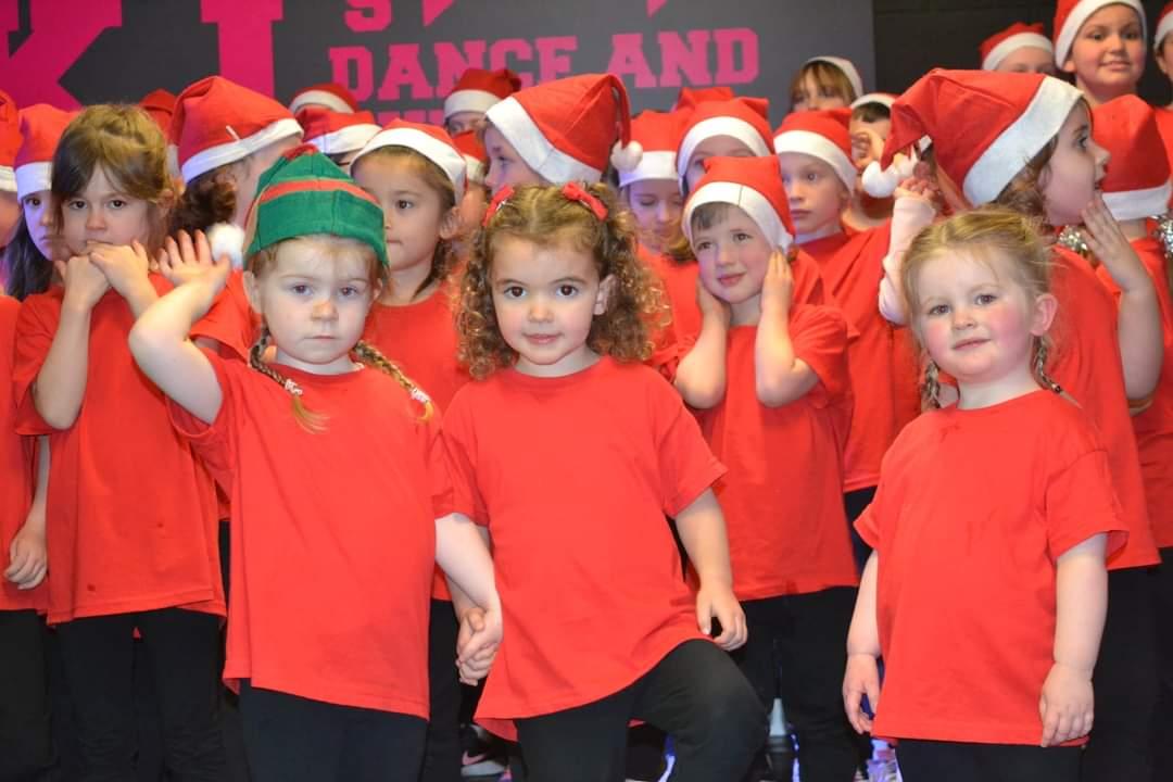 KJ's Dance and Cheer celebrated with a Christmas Theme Week, Christmas Concert and Christmas Party at the studio