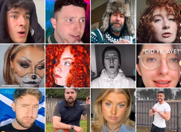 Scottish TikTok stars