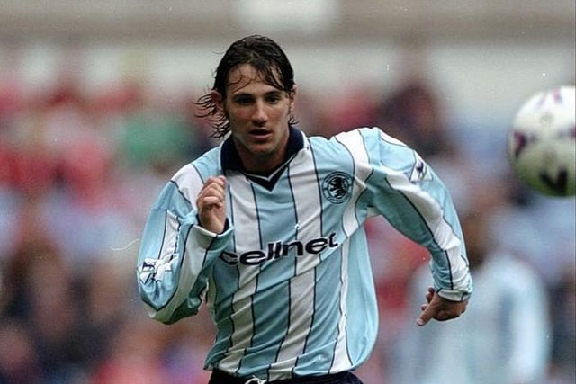 Middlesbrough player from 1996–2000.