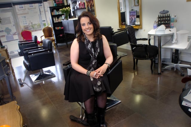 Hairdresser Leah Richardson saw her Hair@No4 business listed in a good salon guide seven years ago.