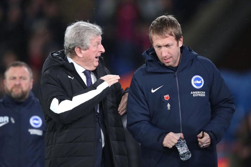 Matches: 104

Brighton win% 38.5%

Palace win %: 35.6%

Win % difference: 2.9% 

(Photo by Alex Pantling/Getty Images)