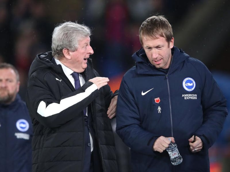 Matches: 104

Brighton win% 38.5%

Palace win %: 35.6%

Win % difference: 2.9% 

(Photo by Alex Pantling/Getty Images)