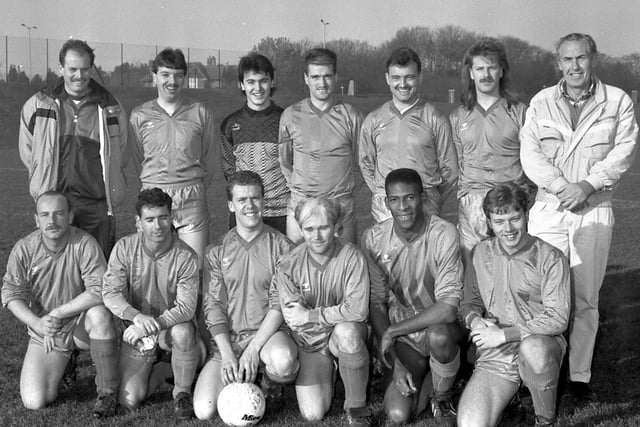 Spot anyone you know in this eighties football team?