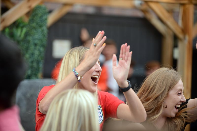 Excited England fans in Sunderland enjoyed the atmosphere as they watched the game at The Rabbit.