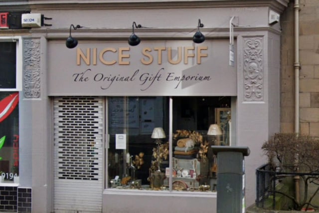 Nice Stuff in Bruntsfield Place is a "lovely shop with unusual gifts and a lovely owner Jill," according to our readers. The shop focuses on quality gifts, from jewellery, to candles, toiletries and homeware.