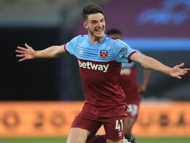 Number of players: 28. Average age: 28. Most valuable player: Declan Rice (£44.5m)
