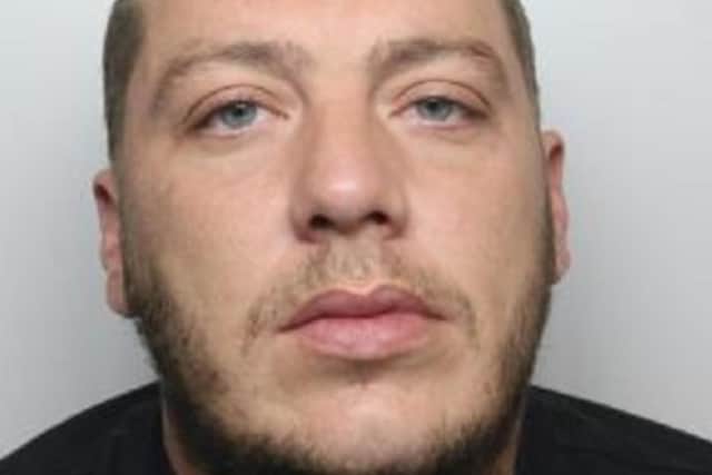 Benjamin Hackford was jailed for 16 months during a hearing held on July 7, 2022 after he admitted attacking a stranger in a petrol forecourt on Birley Moor Road, Frecheville in March 2022