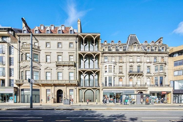 Currently at the planning stage, this proposed £50million development would tranform the former Debenhams store on Princes Street into a Tribune Portfolio Hotel with 210 rooms, a spa, a restaurant, a rooftop bar, a café and a wine bar.