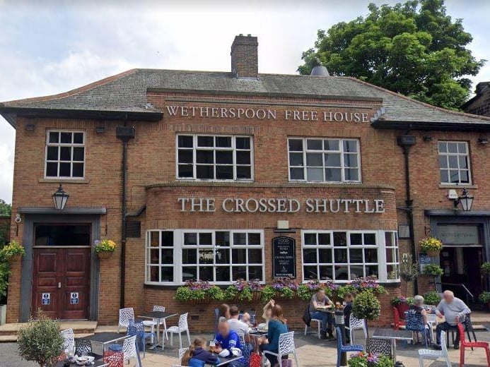 The Crossed Shuttle in Pudsey is rated 4.1 stars from 1,486 reviews.