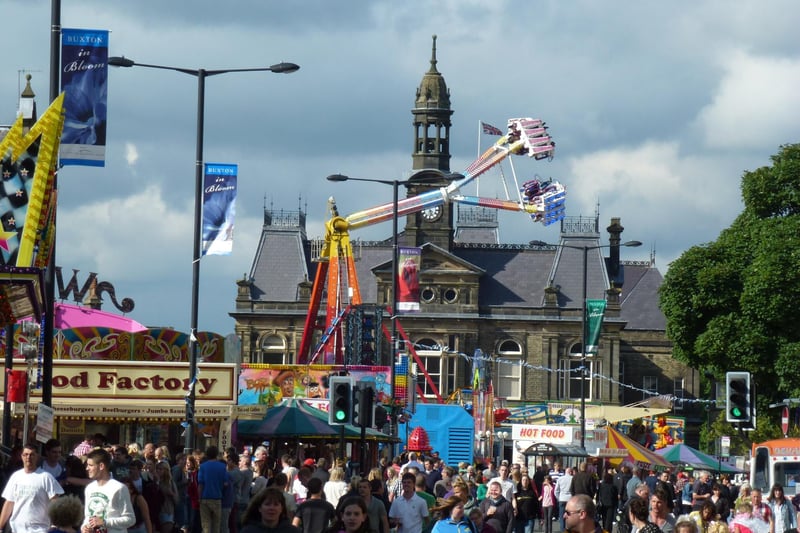 A packed Market Place in 2012