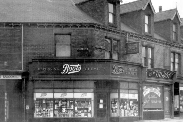 Boots the chemist on Ecclesall Road in the early 1900s - from S11, a new book on Eccesall now and then