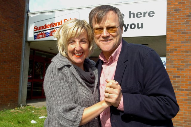 Actors Julie Hesmondhalgh and David Neilson, or Roy and Hayley Cropper to an adoring Coronation Street audience, were in Sunderland 13 years ago to promote a campaign to encourage more staff training.
