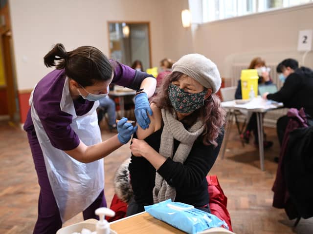 Walk-in Covid-19 vaccinations are now available for 16 and 17-year-olds in Sheffield (Photo by OLI SCARFF/AFP via Getty Images)