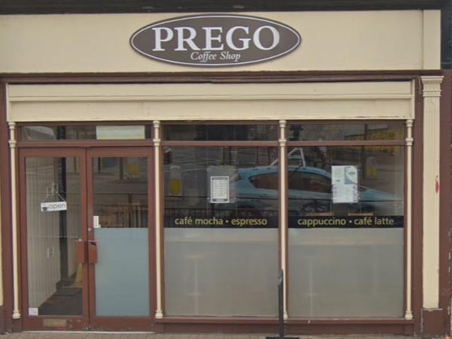 Prego Coffee Shop.