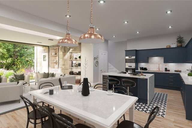 Traditional, redesigned five-bedroom semi-detached house with unique ultra-modern interior design and period features - Offers over £1,100,000.