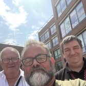 Rotherham independent councillors (L-R): Robert Elliott, Michael Bennett-Sylvester, Ian Jones