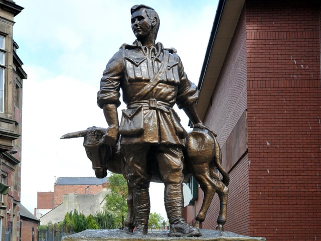 Born in Tyne Dock in 1892, Simpson-Kirkpatrick served as a stretcher bearer with the 3rd Australian Field Ambulance brigade during the First World War. Using donkeys to carry wounded troops, he is commemorated here by a statue.