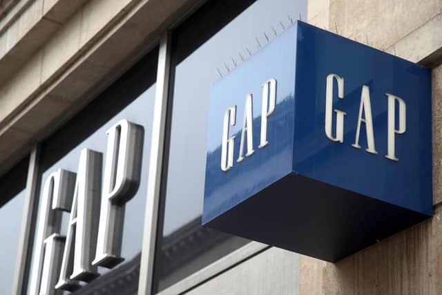 Gap has announced it will be closing all stores in the UK and Republic of Ireland. Photo credit should read: Yui Mok/PA Wire