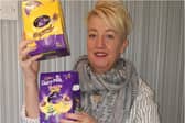 Michelle Machin is collecting Easter eggs for children in Doncaster.