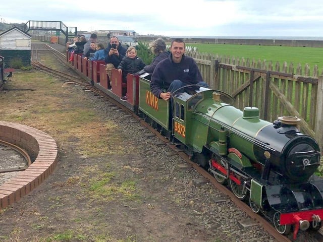Owner John Kerr at the controls.