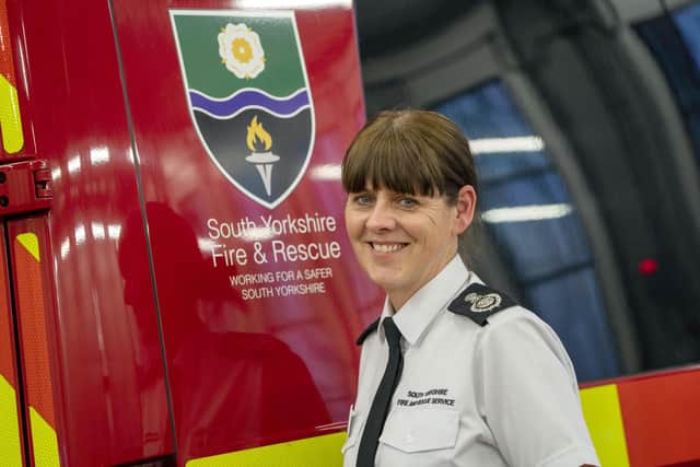 South Yorkshire Fire & Rescue Chief Officer Alex Johnson. Picture Scott Merrylees