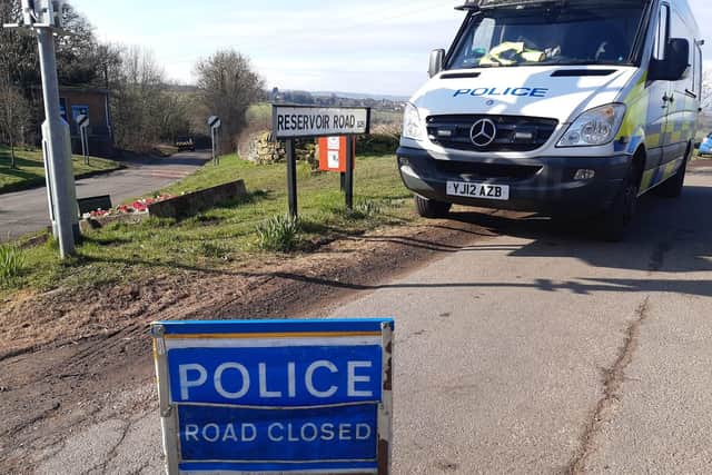 Emergency services were called to a two-vehicle collision on the A618 Pleasley Road, between Whiston and Aughton, this morning.