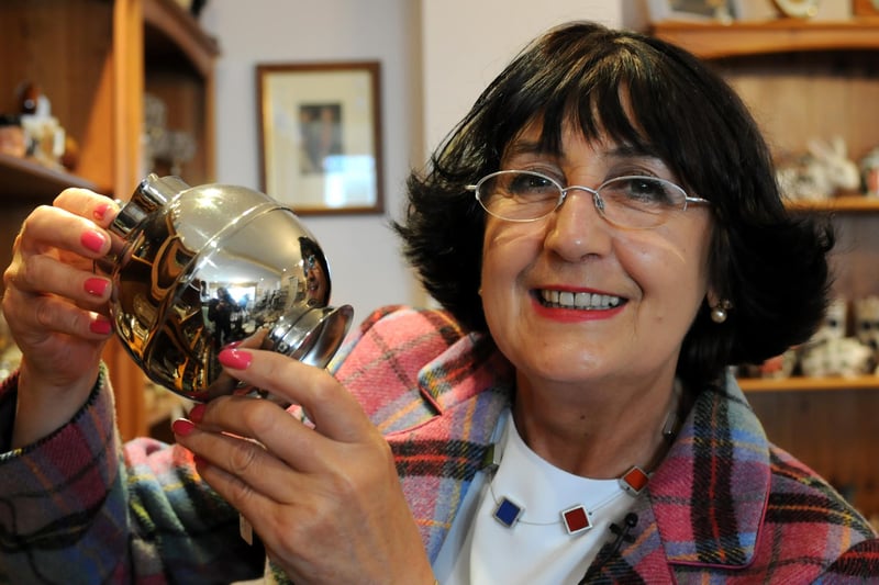Presenter Anita Manning looks happy with this possible buy in 2011.