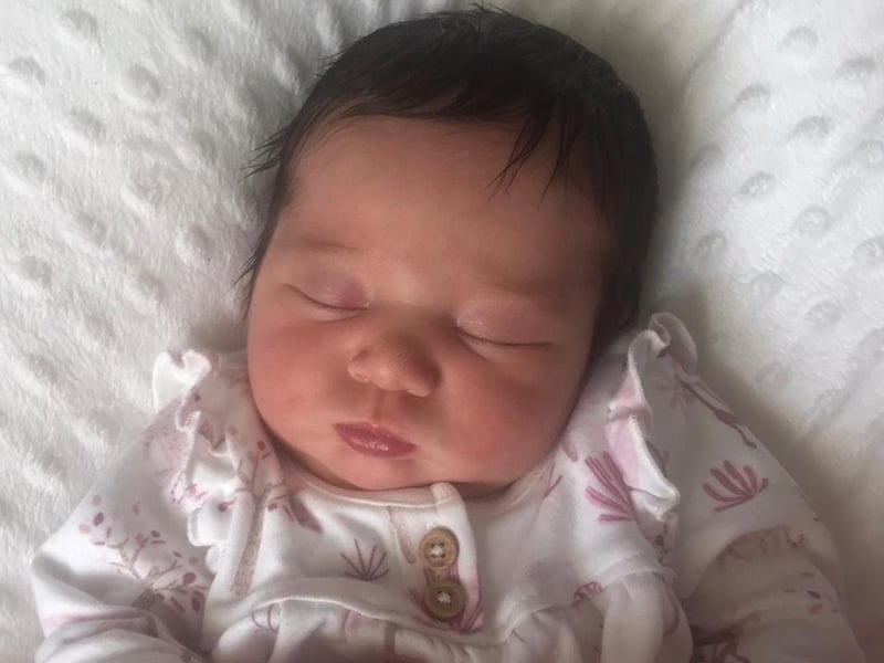 Hayley Mel Smith-Gannon, said: "Isabella-Irene Ward 26th September 2020 born at kings mill."