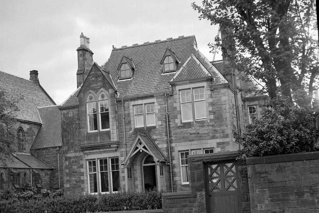 A 'substantial detached villa' in Inverleith that was up for sale in May 1962.